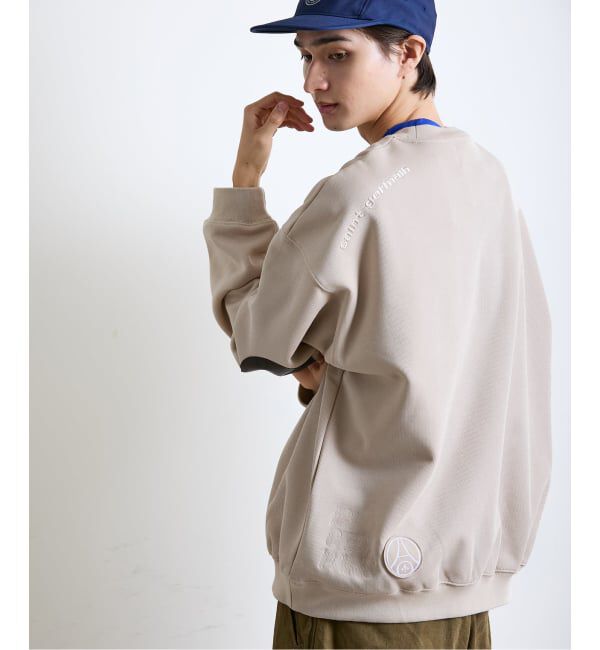 Paris Saint-Germain「【Paris Saint-Germain / パリ・サン＝ジェルマン】 JP Knit-Like Script Sweat」|スウェット・ジャージ|