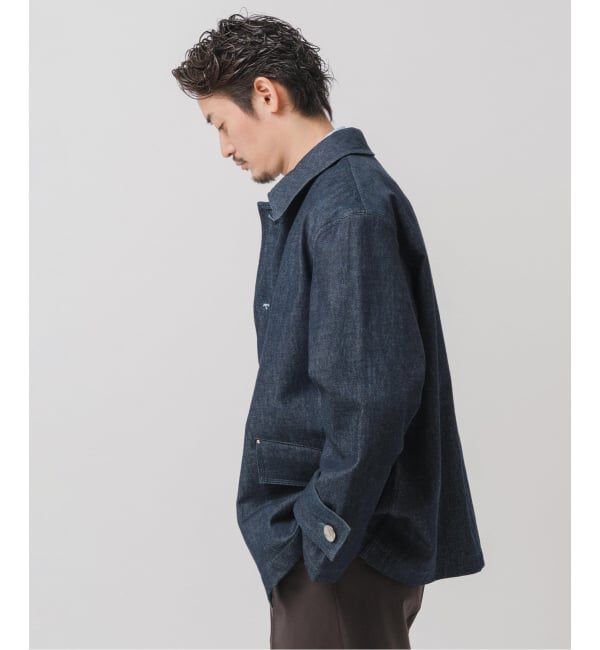 EDIFICE「MACKINTOSH(マッキントッシュ) 別注 HUMBIE/ハンビー デニム SHORT SL」|デニムジャケット|