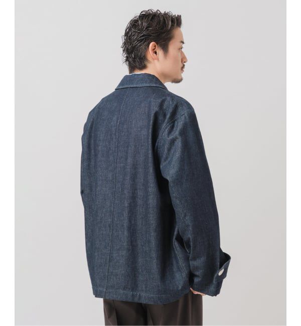 EDIFICE「MACKINTOSH(マッキントッシュ) 別注 HUMBIE/ハンビー デニム SHORT SL」|デニムジャケット|