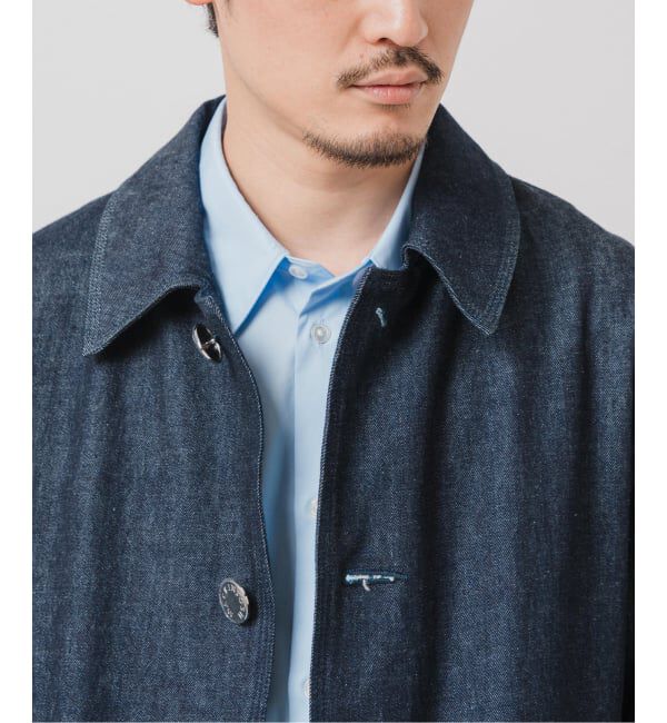 EDIFICE「MACKINTOSH(マッキントッシュ) 別注 HUMBIE/ハンビー デニム SHORT SL」|デニムジャケット|