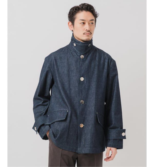 EDIFICE「MACKINTOSH(マッキントッシュ) 別注 HUMBIE/ハンビー デニム SHORT SL」|デニムジャケット|