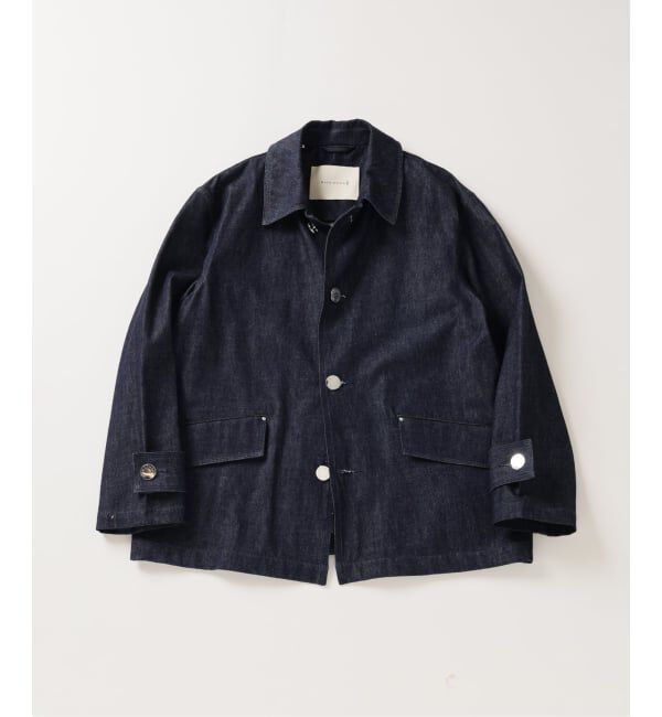 EDIFICE「MACKINTOSH(マッキントッシュ) 別注 HUMBIE/ハンビー デニム SHORT SL」|デニムジャケット|