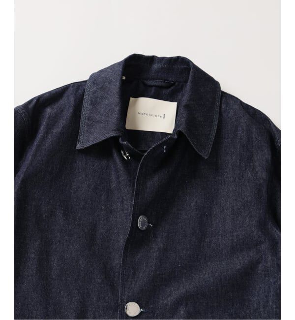 EDIFICE「MACKINTOSH(マッキントッシュ) 別注 HUMBIE/ハンビー デニム SHORT SL」|デニムジャケット|