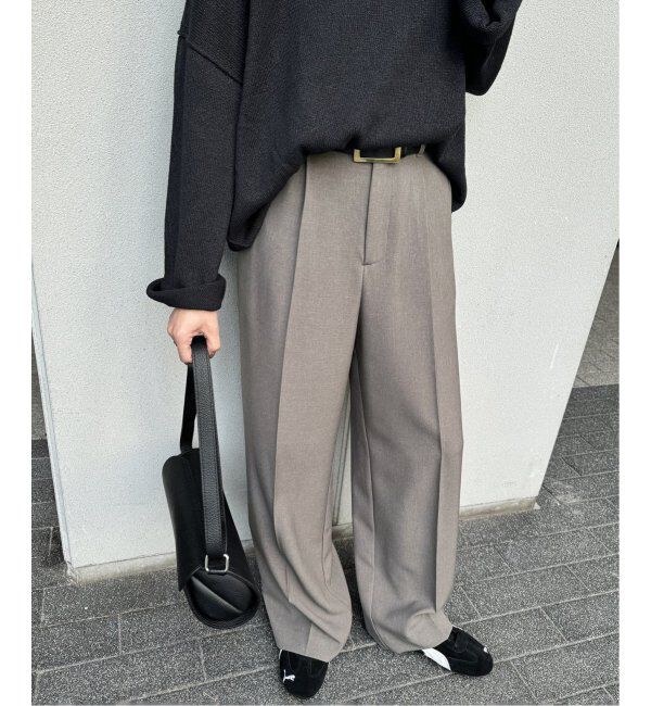 JOURNAL STANDARD「《追加2》ウールライクストレッチスラックスパンツ」|スラックス|