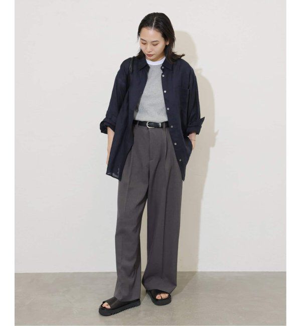 JOURNAL STANDARD「《追加2》ウールライクストレッチスラックスパンツ」|スラックス|