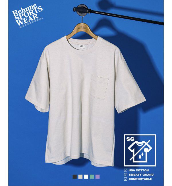 JOURNAL STANDARD relume「《追加》USA コットン 汗ジミ防止 Tシャツ」|Tシャツ・カットソー|