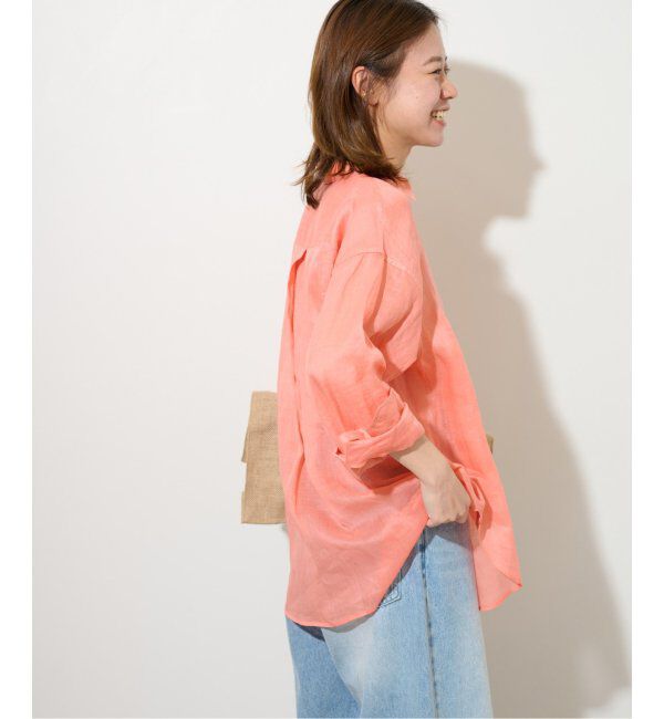 JOURNAL STANDARD relume「《追加2》手洗い可 / ラミーオーバーサイズシャツ」|シャツ・ブラウス|