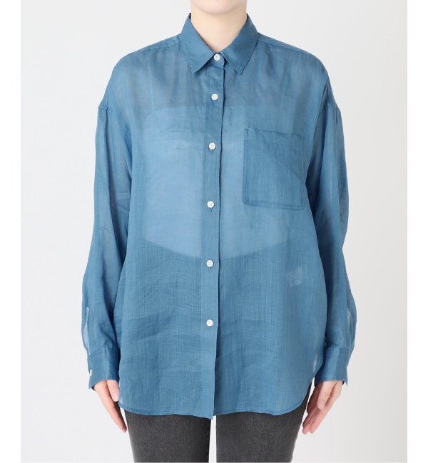 JOURNAL STANDARD relume「《追加2》手洗い可 / ラミーオーバーサイズシャツ」|シャツ・ブラウス|