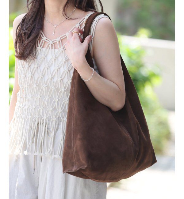 JOURNAL STANDARD relume「《WEB限定追加》別注【AULENTTI/オウレンティ】スウェードトートバッグ」|トートバッグ|