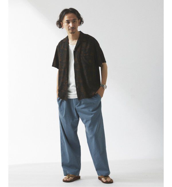 JOURNAL STANDARD relume「リネンブレンド 1タック &rdquo;レイジー&rdquo; パンツ」|スラックス|