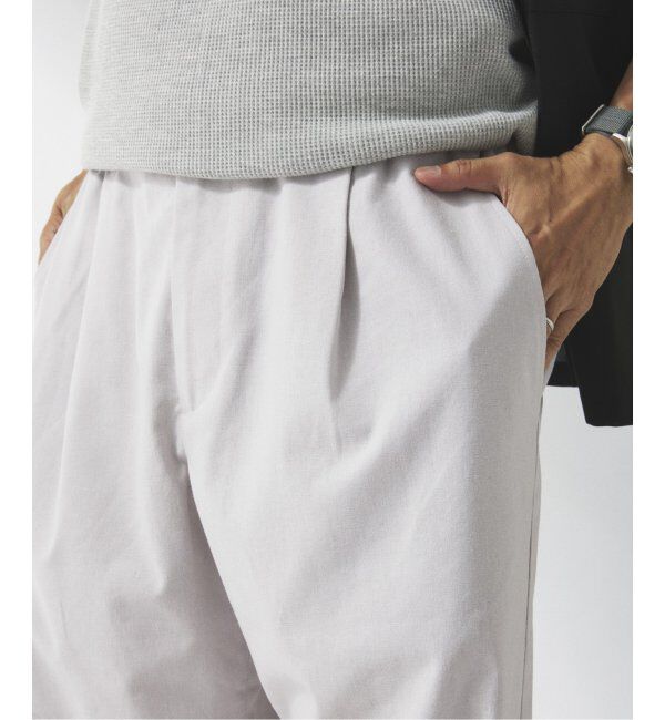 JOURNAL STANDARD relume「リネンブレンド 1タック &rdquo;レイジー&rdquo; パンツ」|スラックス|