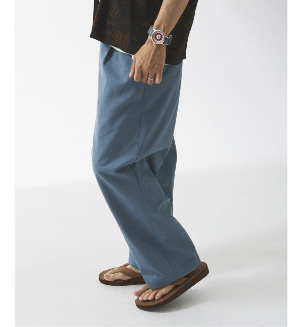 JOURNAL STANDARD relume「リネンブレンド 1タック &rdquo;レイジー&rdquo; パンツ」|スラックス|