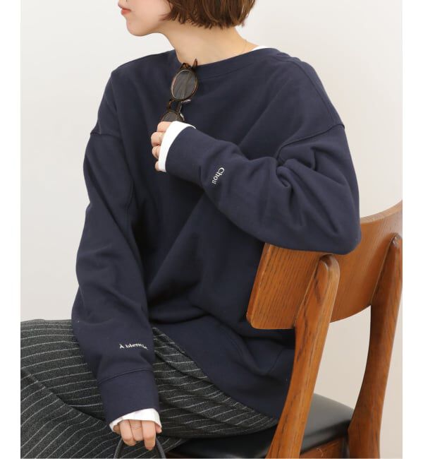 JOURNAL STANDARD relume「《WEB限定》［2枚セット］3WAY刺繍レイヤードスウェット」|スウェット・ジャージ|