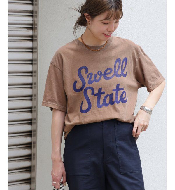 JOURNAL STANDARD relume「《追加》【THE DAY ON THE BEACH】カットオフTシャツ」|Tシャツ・カットソー|ブラウン