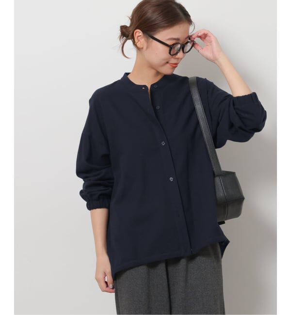 JOURNAL STANDARD relume「《追加 / 新色》カルゼドロストシャツ」|シャツ・ブラウス|ネイビー