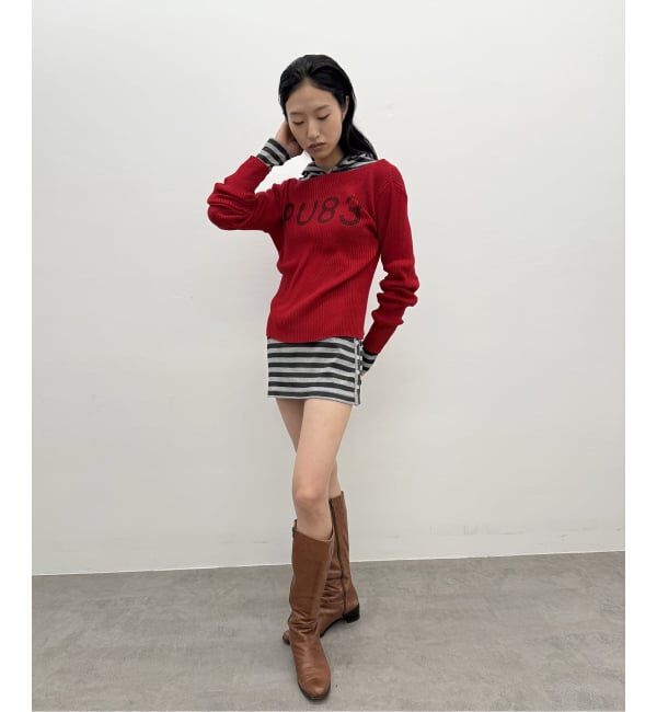 Oriens JOURNAL STANDARD「IPU83 ロゴニット」|ニット・セーター|