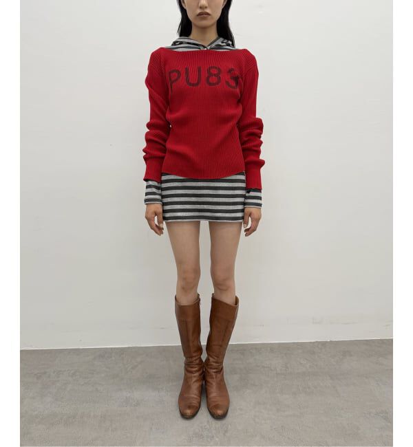 Oriens JOURNAL STANDARD「IPU83 ロゴニット」|ニット・セーター|