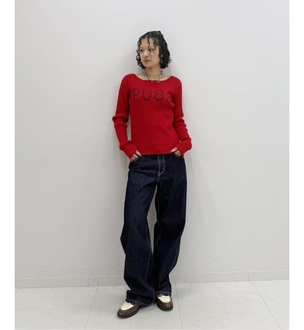 Oriens JOURNAL STANDARD「IPU83 ロゴニット」|ニット・セーター|