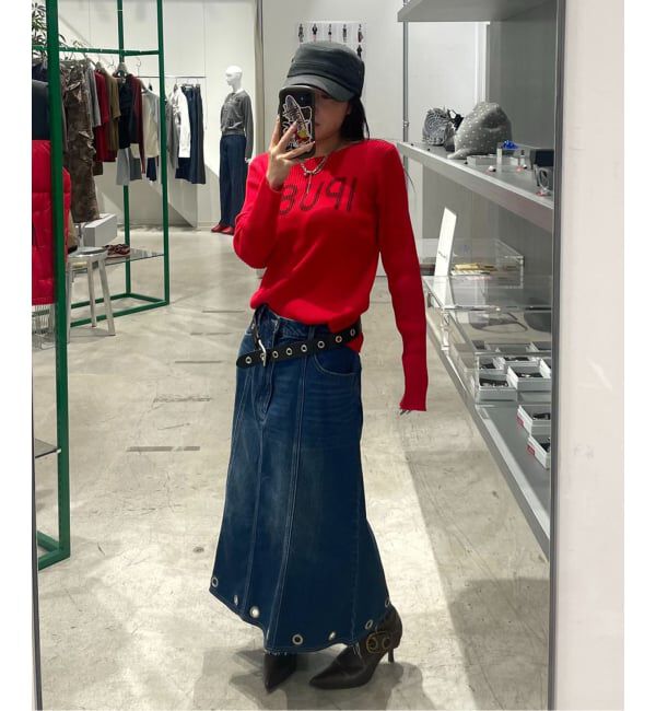 Oriens JOURNAL STANDARD「IPU83 ロゴニット」|ニット・セーター|