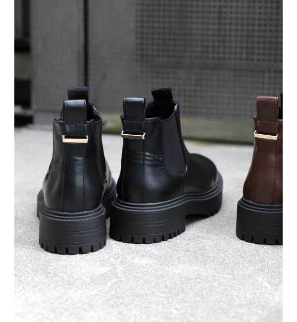 JOURNAL STANDARD relume「《追加2》RELUME サイドゴアブーツ」|ショートブーツ|