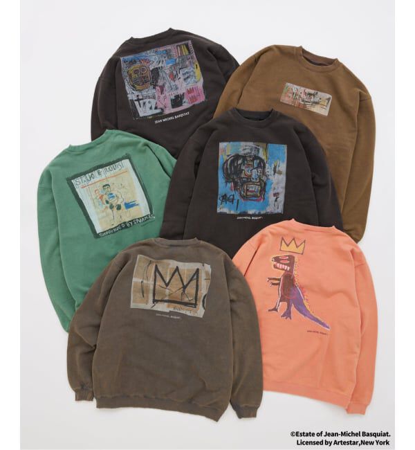 JOURNAL STANDARD「Jean-Michel Basquiat / ジャン＝ミシェル・バスキア プリント スウェット」|スウェット・ジャージ|