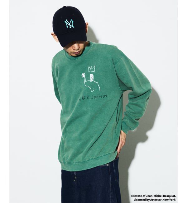 JOURNAL STANDARD「Jean-Michel Basquiat / ジャン＝ミシェル・バスキア プリント スウェット」|スウェット・ジャージ|