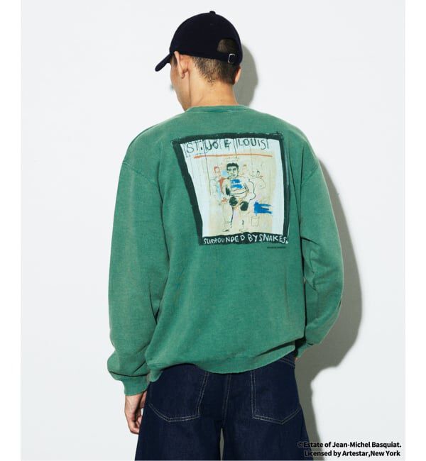JOURNAL STANDARD「Jean-Michel Basquiat / ジャン＝ミシェル・バスキア プリント スウェット」|スウェット・ジャージ|