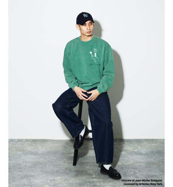 JOURNAL STANDARD「Jean-Michel Basquiat / ジャン＝ミシェル・バスキア プリント スウェット」|スウェット・ジャージ|