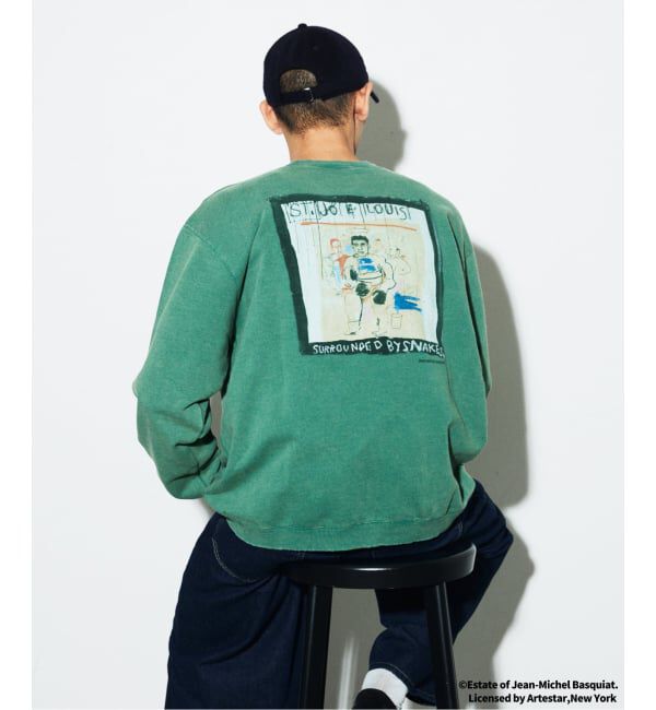 JOURNAL STANDARD「Jean-Michel Basquiat / ジャン＝ミシェル・バスキア プリント スウェット」|スウェット・ジャージ|