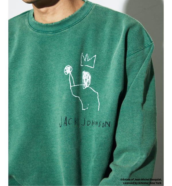 JOURNAL STANDARD「Jean-Michel Basquiat / ジャン＝ミシェル・バスキア プリント スウェット」|スウェット・ジャージ|