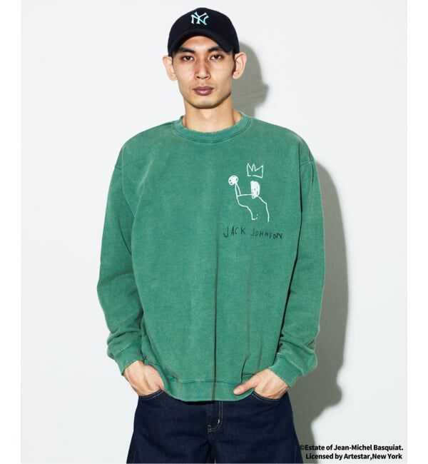 JOURNAL STANDARD「Jean-Michel Basquiat / ジャン＝ミシェル・バスキア プリント スウェット」|スウェット・ジャージ|