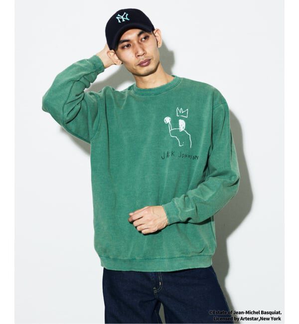 JOURNAL STANDARD「Jean-Michel Basquiat / ジャン＝ミシェル・バスキア プリント スウェット」|スウェット・ジャージ|