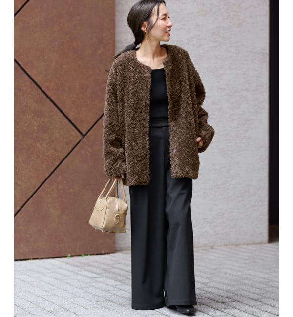 JOURNAL STANDARD relume「《WEB限定追加2》ボアカラーレスジャケット」|その他|