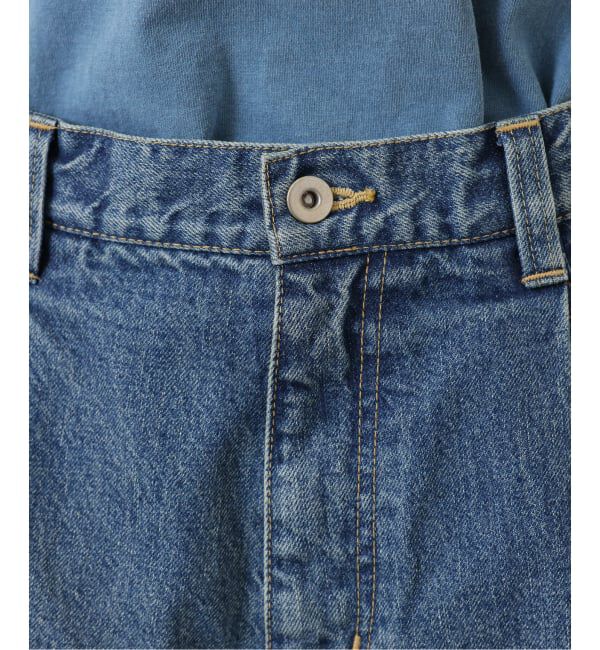 journal standard luxe「《追加2》13OZデニム タックラウンドパンツ」|デニム|