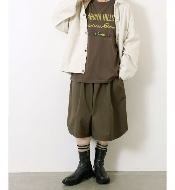 journal standard luxe「TCメモリーギャザーハーフパンツ」|その他|