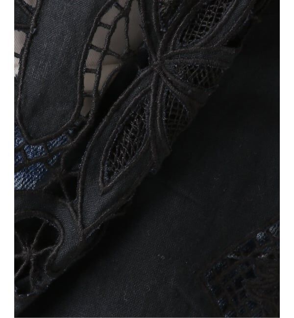 journal standard L'essage「《予約》刺しゅうレースベスト」|ベスト・ジレ|