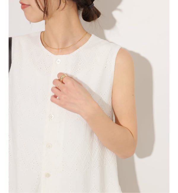 JOURNAL STANDARD relume「《予約》［26SS新作］コットンカットワークシシュウ オールインワン」|オールインワン|