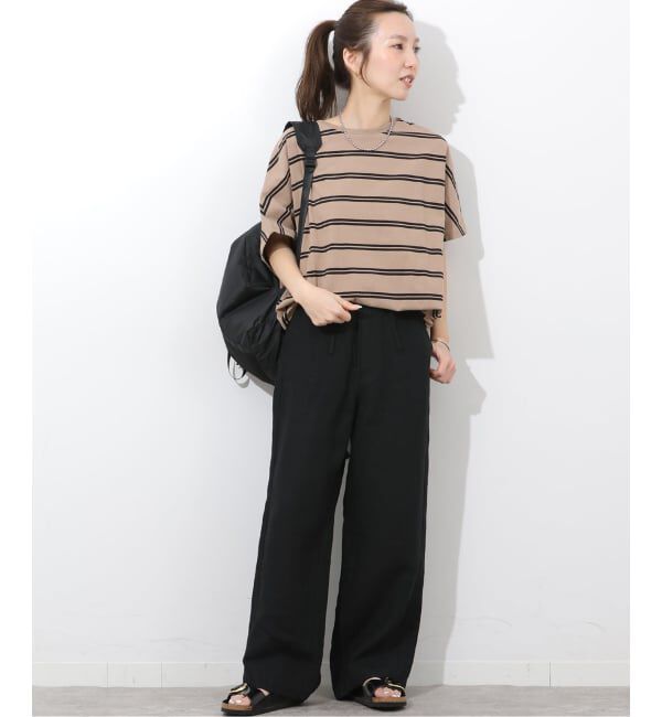 JOURNAL STANDARD relume「《予約》［26SS新作］ベルギーリネンワイドイージーパンツ」|その他|