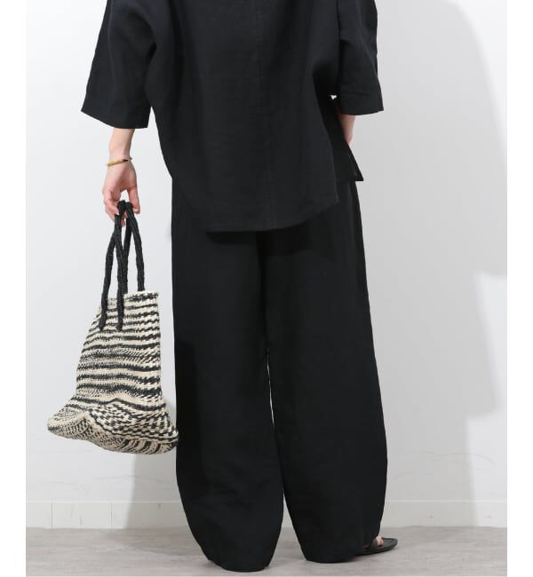 JOURNAL STANDARD relume「《予約》［26SS新作］ベルギーリネンワイドイージーパンツ」|その他|