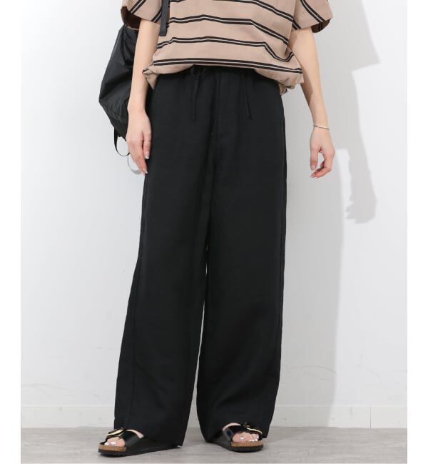 JOURNAL STANDARD relume「《予約》［26SS新作］ベルギーリネンワイドイージーパンツ」|その他|