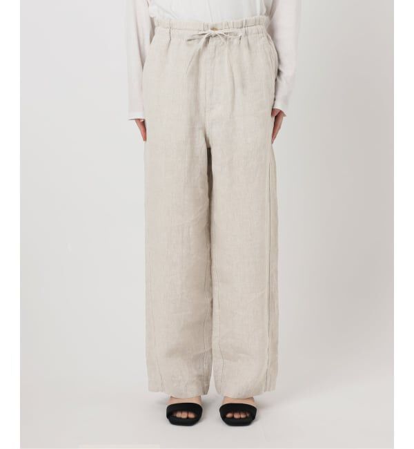 JOURNAL STANDARD relume「《予約》［26SS新作］ベルギーリネンワイドイージーパンツ」|その他|
