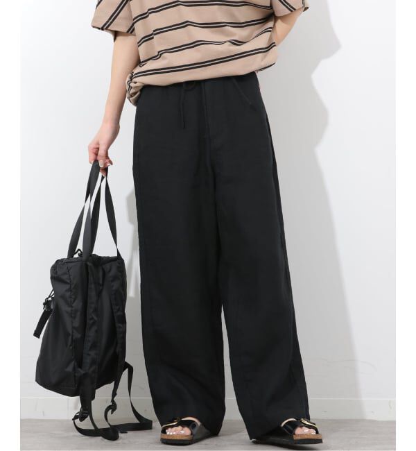 JOURNAL STANDARD relume「《予約》［26SS新作］ベルギーリネンワイドイージーパンツ」|その他|