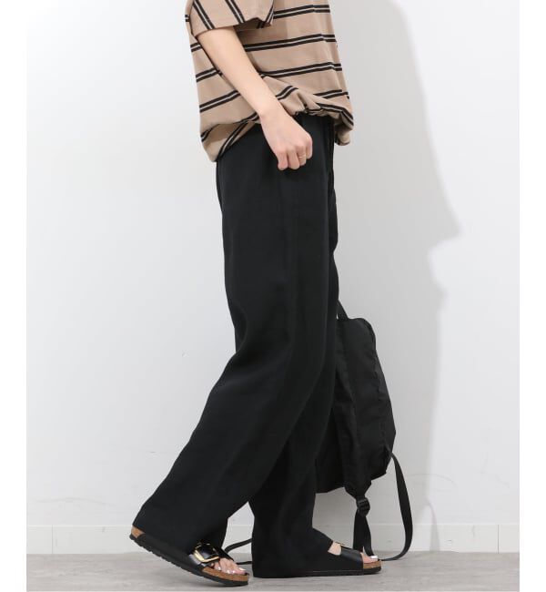 JOURNAL STANDARD relume「《予約》［26SS新作］ベルギーリネンワイドイージーパンツ」|その他|