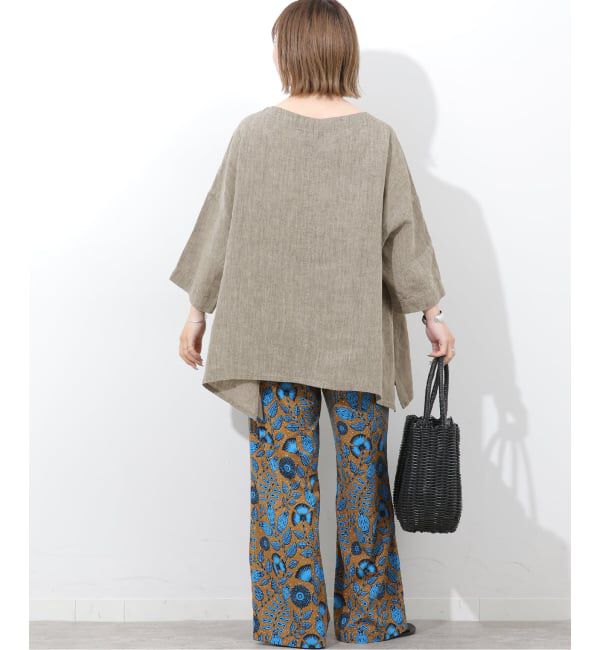 JOURNAL STANDARD relume「《予約》［26SS新作］ベルギーリネンポンチョブラウス」|シャツ・ブラウス|