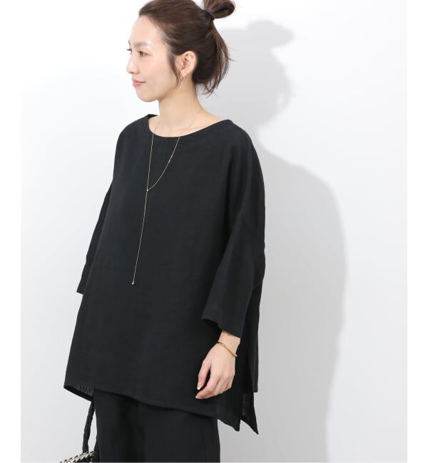JOURNAL STANDARD relume「《予約》［26SS新作］ベルギーリネンポンチョブラウス」|シャツ・ブラウス|