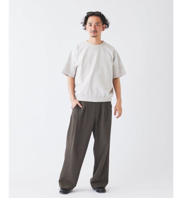 JOURNAL STANDARD relume「《予約》ヒールカット ルーズライト ストライプ スラックス」|スラックス|