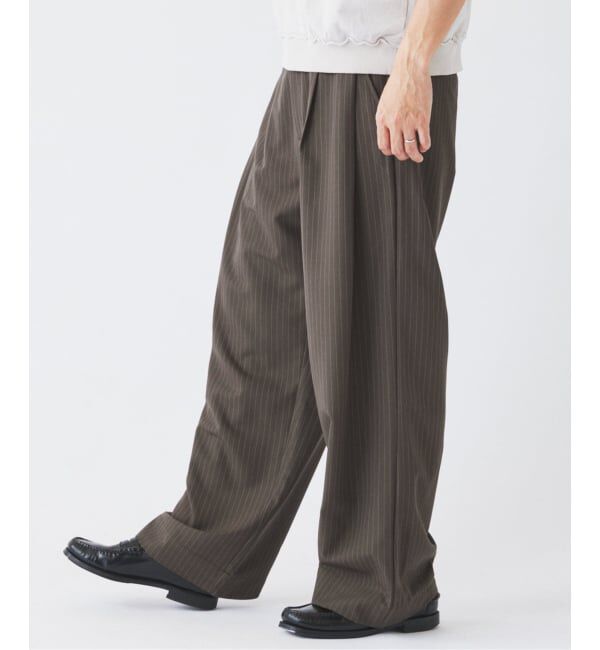 JOURNAL STANDARD relume「《予約》ヒールカット ルーズライト ストライプ スラックス」|スラックス|
