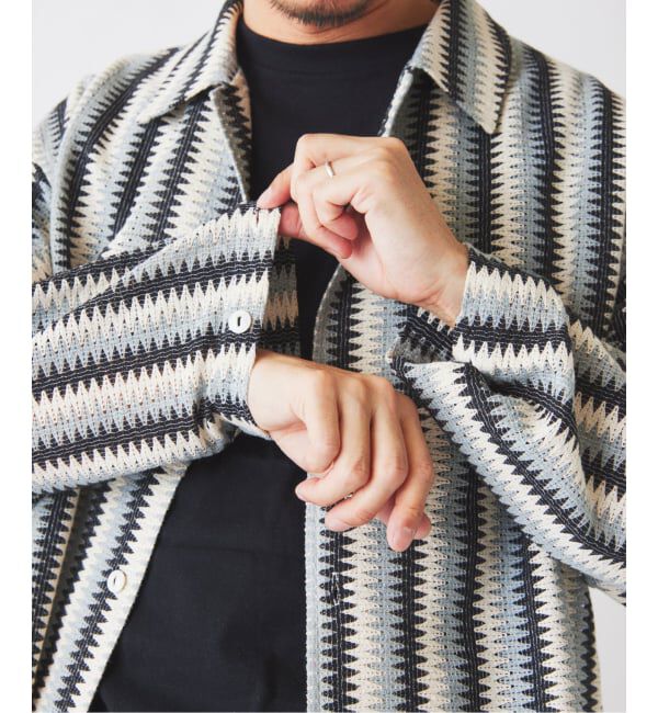 JOURNAL STANDARD relume「《予約》INDIA COTTON &rdquo;ウェービー&rdquo; クロシェシャツ」|シャツ・ブラウス|