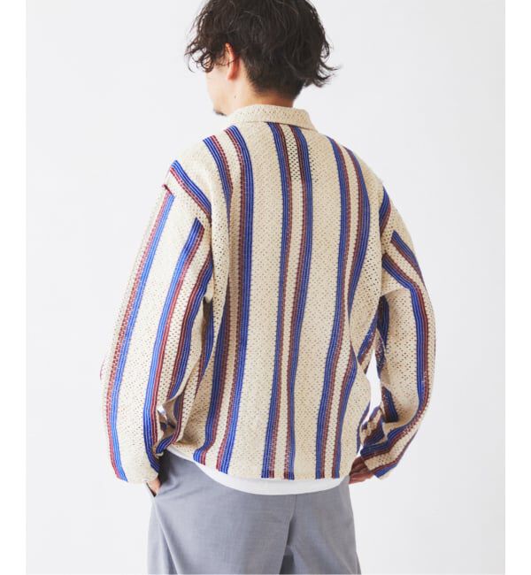 JOURNAL STANDARD relume「《予約》INDIA COTTON &rdquo;ウェービー&rdquo; クロシェシャツ」|シャツ・ブラウス|