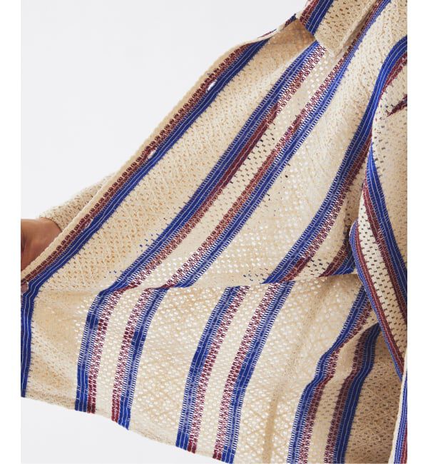 JOURNAL STANDARD relume「《予約》INDIA COTTON &rdquo;ウェービー&rdquo; クロシェシャツ」|シャツ・ブラウス|
